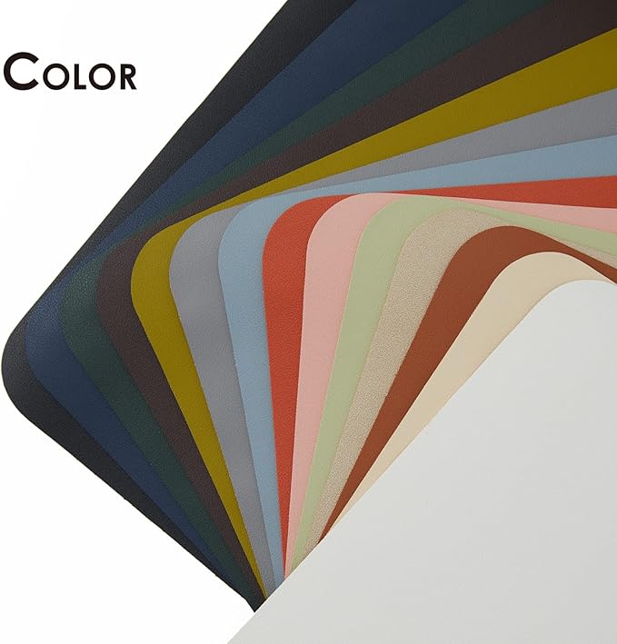 Cork Desk Mat - Dual-Sided Desk Pad for Office and Home - Desk Organization and Accessories - Ideal for Large Mouse Pad and Desk Mats on Top of Desks(Light Blue,27.6"x 13.8")-NeatNest