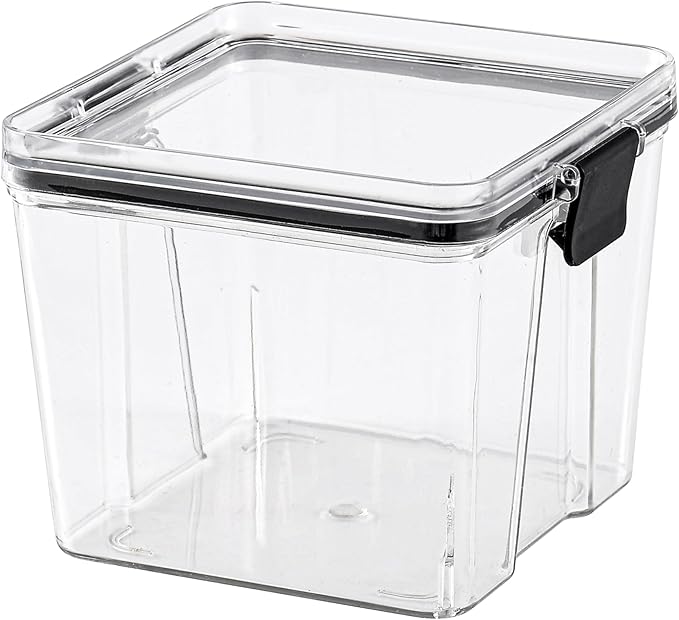 Food Storage Containers 4pack Plastic BPA Free shatterproof Freezeable Dishwasher Washable Environmentally Friendly and Recyclable Sealed Storage Containers Food Storage