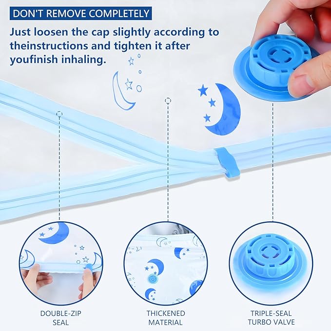 Vacuum Seal Bags for Clothing with Electric Pump,16 Pack Space Saver Bags (4 Jumbo, 4 Large, 4 Medium, 4 Small) Vacuum Storage Bags for Travel,Bedding,Blankets-NeatNest