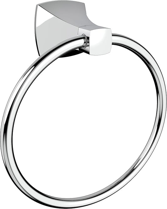 Hand Towel Holder for Bathroom Kitchen Polished Chrome Towel Ring Towel Hanger Stainless Steel and Zinc Alloy Wall Mount