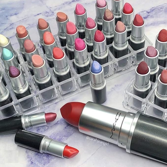 BY ALEGORY byAlegory (Set Of 2) Acrylic Lipstick Makeup Organizers 24 Space Beauty Storage Refillable Cosmetic Container - Clear-NeatNest