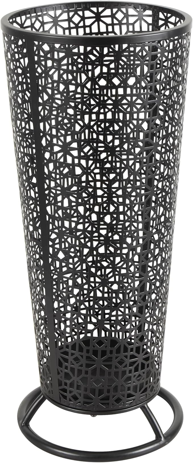 Deco 79 Umbrella Stand, 11" x 11" x 25", Black-NeatNest
