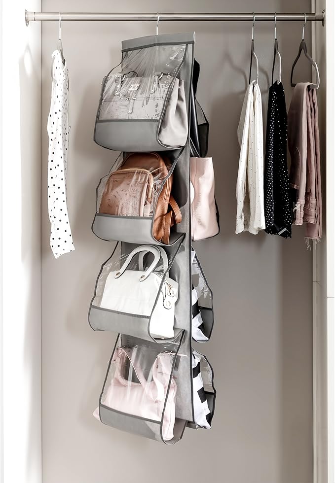 SNSLXH Closet Clear Handbag Organizer-NeatNest