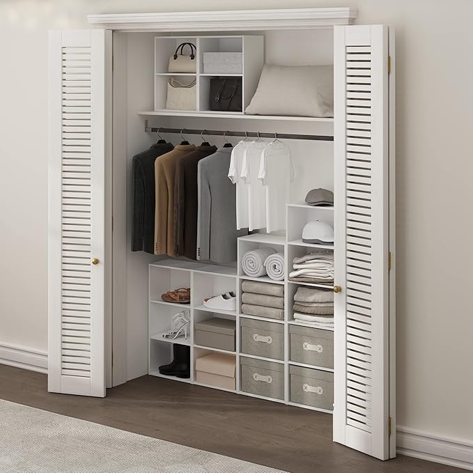Furinno Luder 3-Tier Open Shelf Bookcase, White-NeatNest