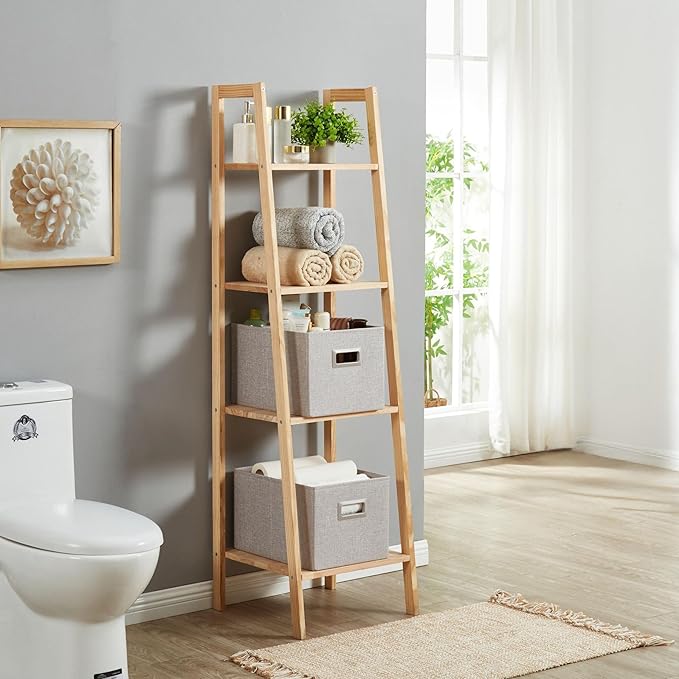 DECOMOMO Storage Bins for Shelves Robust Fabric Closet Bins for Shelves Toy Storage Clothes Books (Pack of 3 – Light Grey)-NeatNest