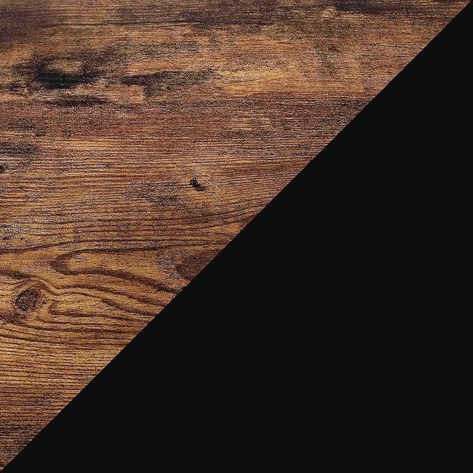 Convenience Concepts Oxford Console Table 39.5" - Sofa Table with Storage Shelf, Transitional Entryway Hall Table for Living Room and Bedroom, Display Foyer Table, Barnwood/Black-NeatNest