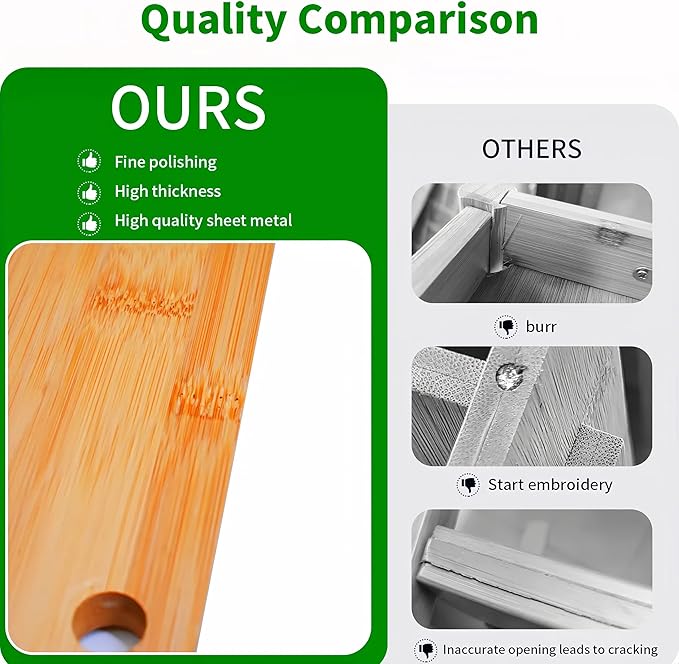 Expandable Bamboo Corner Shelf for Cabinet - 2-5 Tiers Plate Organizer, Kitchen Space Saver, Minimal Tool Assembly (Powered by Gogogo) (Natural, 11.4" H(2 Tier))-NeatNest
