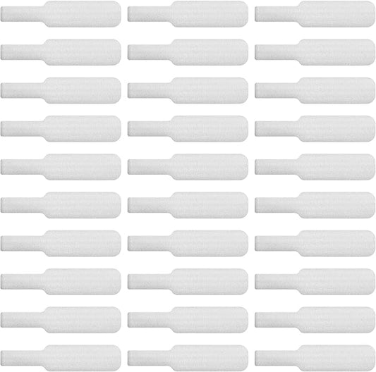Cable Labels by Wrap-It Storage, Large, White (30-Pack) Write On Cord Labels, Wire Labels, Cable Tags and Wire Tags for Cable Management and Organizer for Electronics, Computers and More-NeatNest