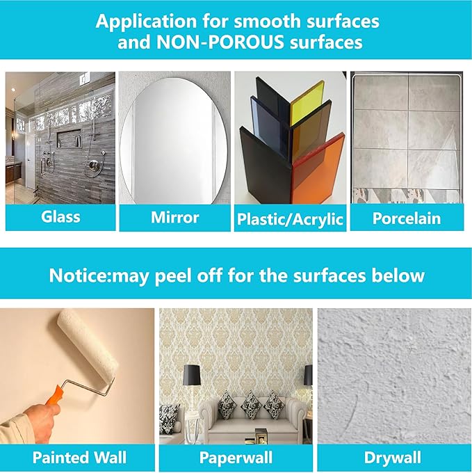2pcs Suction Cup Hooks for Shower,Inside Shower,Wall,Bathroom,Bedroom,Kitchen,Door,Glass Window, Mirror, Tile, No Drilling Hanging for Towels,Robes,Loofah,hat,Clothing,Wreath (Silver)
