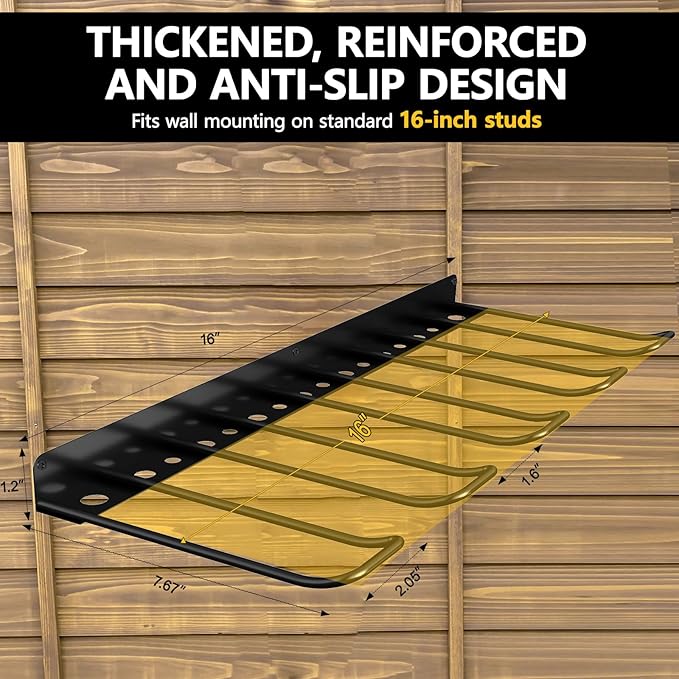 2 Pack Drill Holder, Power Tool Organizer Wall Mount, Heavy Duty Garage Storage and Tool Organizer, Ideal Garage Organization Gifts for man, 8 Slots for Power Tools and 32 Screwdriver Rack