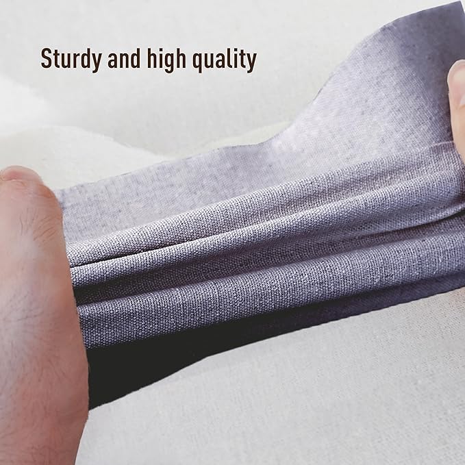 Citylife 3-Pack Collapsible Storage Bins with Lids, Linen Fabric Foldable Storage Boxes, Cube Closet Organization for Clothes, Blankets and Books, Gray-NeatNest