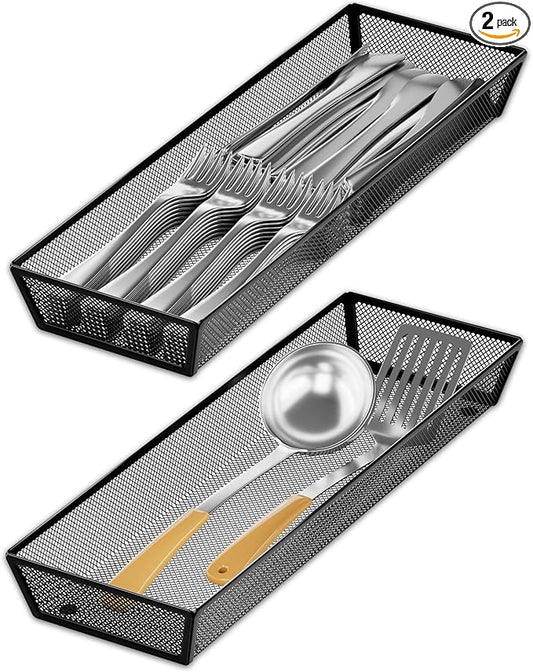 JANE EYRE kitchen drawer organizer - silverware utensil organizer for kitchen drawer,silverware tray in drawer-NeatNest