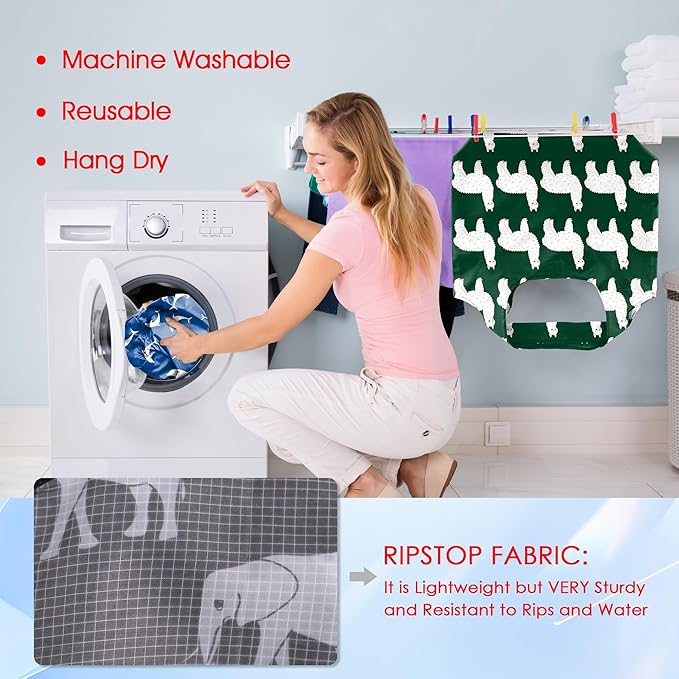 BeeGreen Reusable Grocery Bags 6 Pack, Heavy Duty Totes for Women, Foldable Grocery Bag Large Shopping Totes with Handles for Work, Travel, Gift, Store, Polyester Washable Reusable Tote Bag-NeatNest