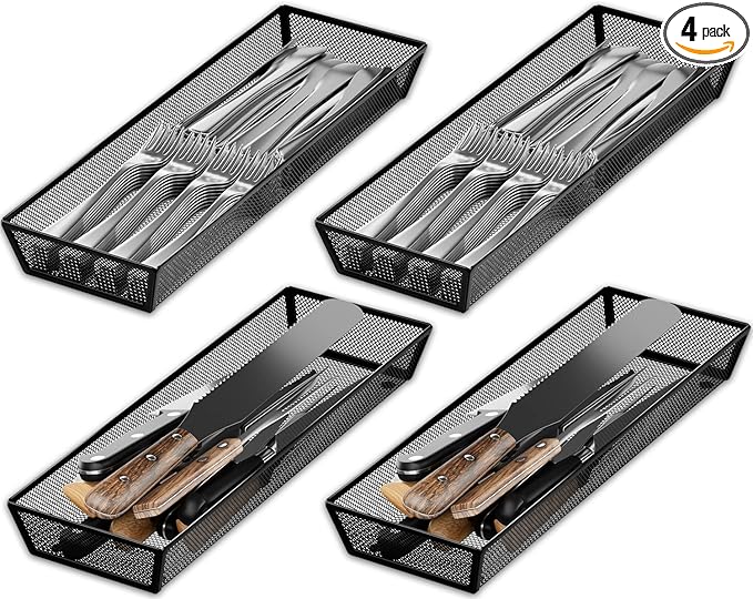 JANE EYRE kitchen drawer organizer - silverware utensil organizer for kitchen drawer,silverware tray in drawers-NeatNest