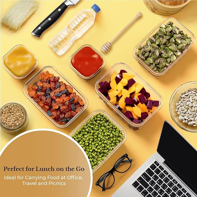 Chef's Path Ultra Large - 48 Pack Food Storage Containers | Kitchen and Pantry Organization Canisters for Cereal, Dry Food, Flour and Sugar, BPA Free, Includes 24 Labels-NeatNest