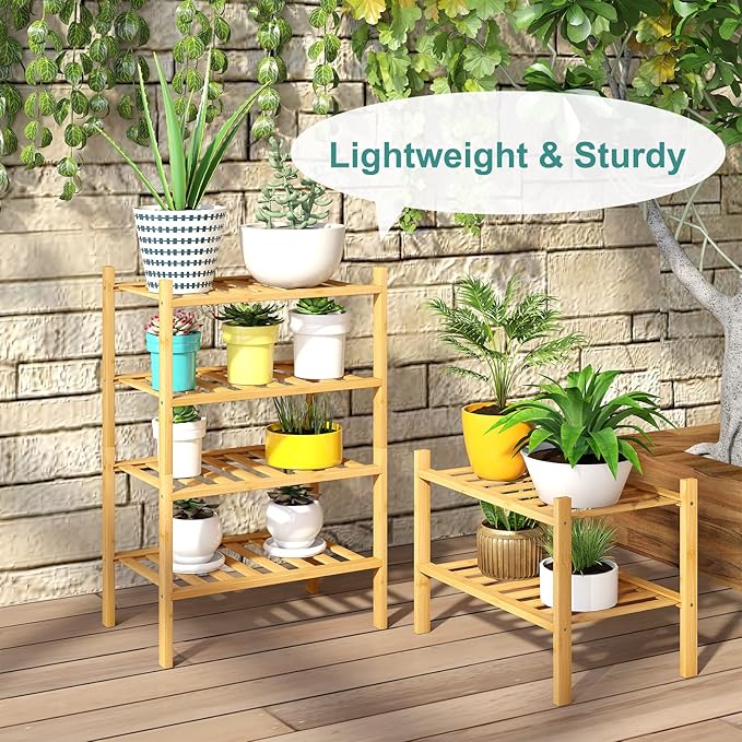 Small Shoe Rack, 2-Tier Shoe Rack for Entryway, Bamboo Wood Shoe Shelf for Closet & Hallway, Long 17.2IN | Beautiful | Functional | Sturdy | Durable-NeatNest