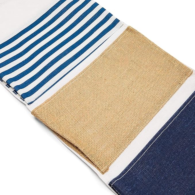Juvale 3 Pocket Hanging Wall Organizer - 11.75 x 27 in, 2-Pack - Linen & Wood Fabric Organizer with Pockets - Mail & Paper Holder - Over-the-Door & Hanging Storage-NeatNest