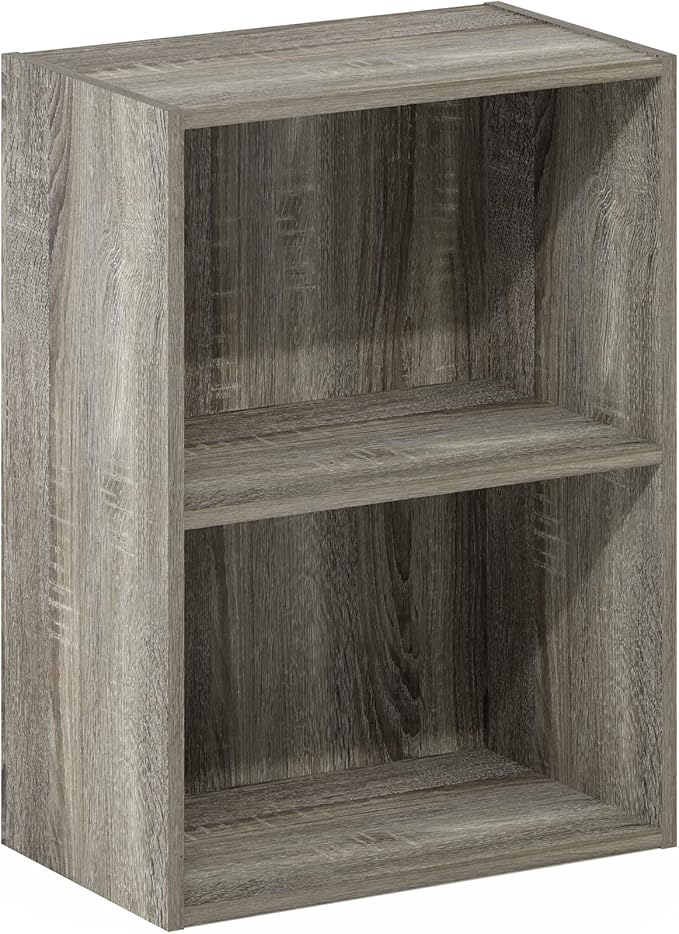 Furinno Luder Bookcase / Book / Storage, French Oak-NeatNest