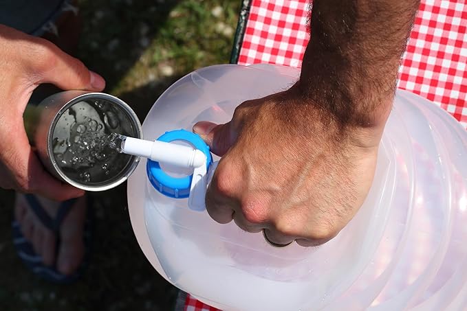 Coghlan's Expandable Camp Jug 2-Gallon – Collapsible BPA-Free Water Container with Spigot, Lightweight & Durable for Camping, Hiking, and Outdoor Adventures-NeatNest