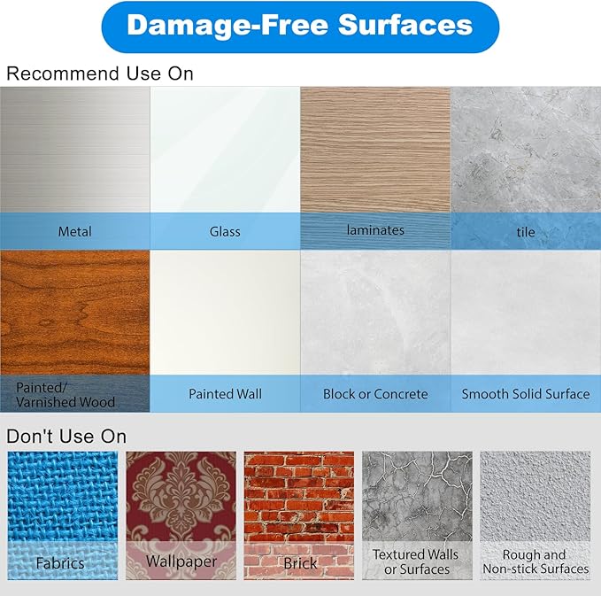 Clothes Hanger Storage, Clothes Hanger Storage Organizer, Damage Free Hanging Wall Hangers for Hanging in Living Spaces, Black-NeatNest