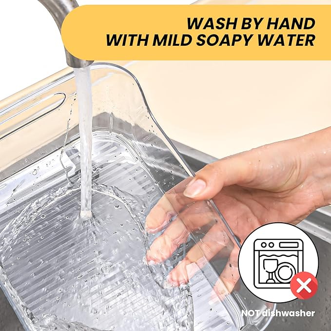 Clear Plastic Storage Bins, Set of 12, Multi-Use Organization and Storage Containers for Pantry, Cabinet, Refrigerator, Freezer, Bathroom, Organizer Bins for Home & Kitchen-NeatNest