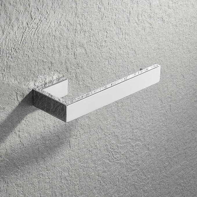 Hand Towel Holder, Towel Bar Stainless Steel SUS304, Towel Hanger Hardware Set for Bathroom, Kitchen, Cabinet, Laundry Room, Polish Finished & Wall Mounted