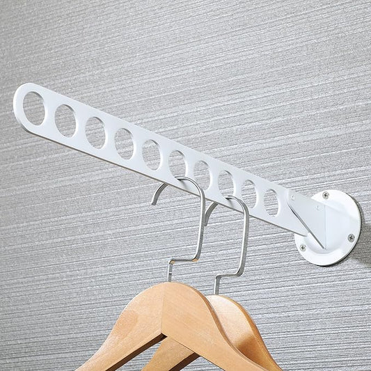 Alise Wall Mounted Clothes Drying Rack,Stainless Steel Adjustable Laundry Room Hanging Racks,Laundry Clothes Hanger Rack Space Saving for Laundry Closet Bathroom Bedroom-NeatNest