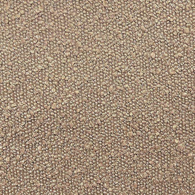 HomePop Modern Channel Tufted Ottoman Home Décor|Ottoman for Living Room & Bedroom - Brown Boucle